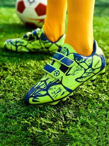 孩子們的休閒時尚足球鞋 - 彩色 - 查看 1