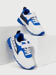 Cool Fashionable Comfortable Color-Block Children's Sports Shoes - Multicolor - View 9