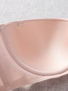 大碼2入組素色抹胸鋼圈胸罩 - 彩色 - 查看 7