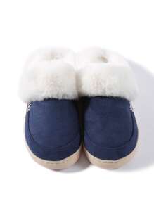 仿麂皮女性室內拖鞋帶防滑鞋底,濃烈香調,柔軟的,舒服的和耐用