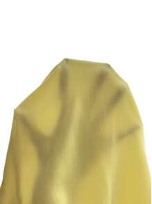 PalaceNights Floral Embroidery Ruffle Hem Long Sleep Nightdress Luxe Loungewear, Moo Moo Sleep Dress Cozy And Elegant Details, For Fall & Winter - Yellow - View 7