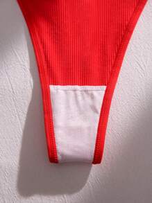 5pack Cartoon Graphic Thong - Multicolor - View 4