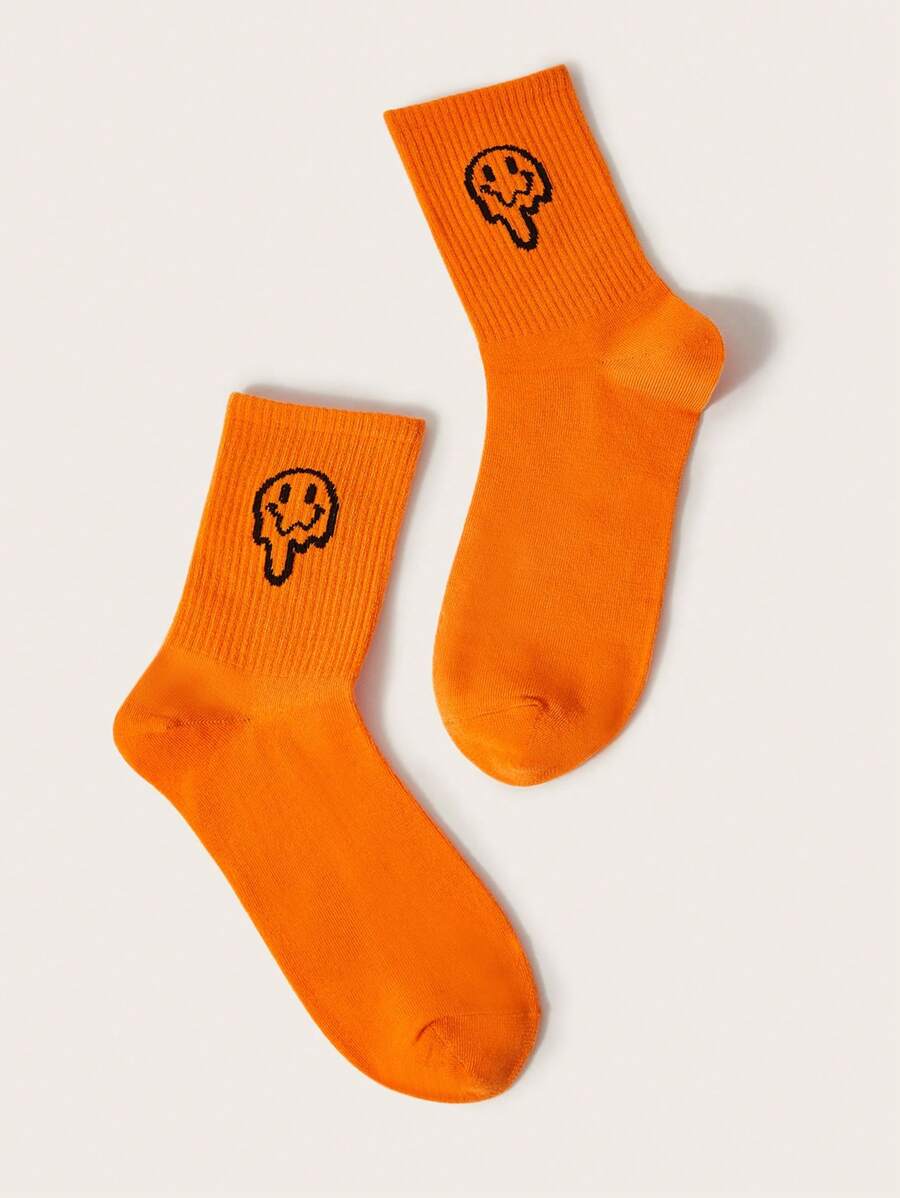 ThisUniqueVibe Artist Dark Men Expression Pattern Crew Socks, Holiday