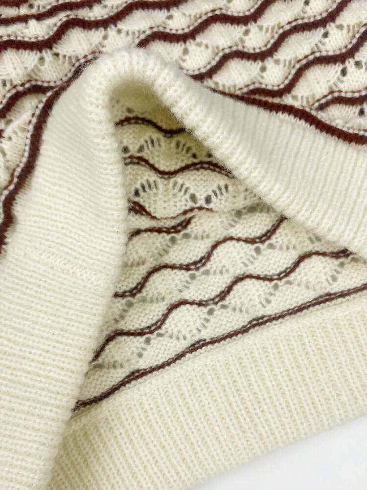 Allover Print Knit Skirt