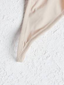 Ocili Leisure Extremely Stretchy & Smooth Low Waist Micro Sexy G-String - Nude - Apricot - View 4