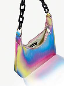SHEIN ICON Túi đeo vai dây chuyền thời trang dành cho nữ - Nhiều màu - Xem 5