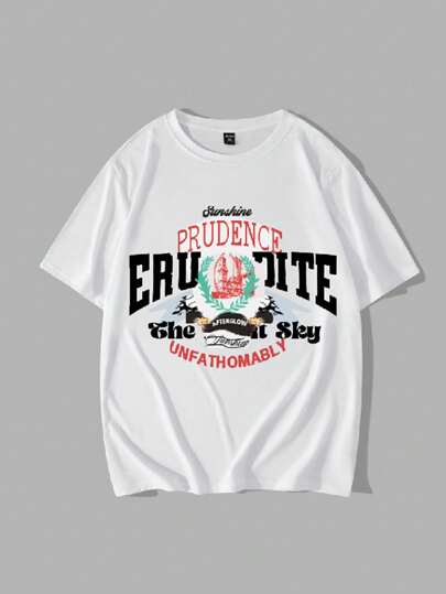 Prep Guys Letter Graphic Tee