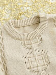 Baby Girl Cable Knit Sweater