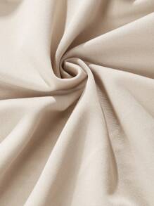 女大童拉鏈開襟連帽夾克&吊帶連體褲 - 卡其色 - 查看 6