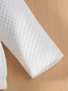 SHEIN Young Girl Colourblock Zip Up Jacket - Multicolor - View 4