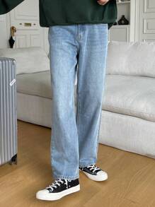 DAZY Nam Túi nghiêng Quần legging thẳng - Rửa nhẹ - Xem 6