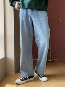 DAZY Nam Túi nghiêng Quần legging thẳng - Rửa nhẹ - Xem 8