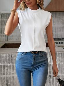 SHEIN LUNE 女士简约休闲插肩袖T恤，百搭时尚