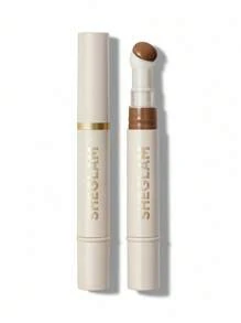 SHEGLAM Complexion Boost Concealer-Nutmeg Sponge-Head Applicator Matte Liquid Concealer Long Lasting Brightening Color Corrector Weightless All-Day Long Lasting Hydrating Concealer Brand Beauty Makeup Face Paint Cosmetic For Women Girls Perfect For Spring Summer Ideal For Y2K Fancy Fashion Suitable For Birthday Mother'S Day Gift Rave Party Ready Best Color - Nutmeg - View 11