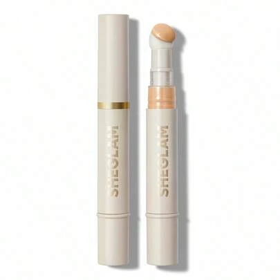 SHEGLAM Complexion Boost Concealer-Chantilly Sponge-Head Concealer Mate Liquid Concealer Corerctor De Culoare StrăLucitor De Lungă Durată Weightless To-Day Concealer Hidratant De Lungă Durată CrăCiun Iarnă Concealer Marcă FrumusețE Machiaj Cosmetice Pentru Femei șI Fete Perfect Pentru Vară PrimăVară Ideal Pentru Y2K Modă Elegantă Potrivit Pentru Zi De NașTere Ziua Mamei Dar Petrecere De PregăTit Cel Mai Bun Culoare