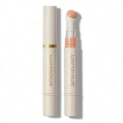 SHEGLAM Complexion Boost Concealer-Pink Pearl Sponge-Head Applicator Matte Liquid Concealer Long Lasting Brightening Color Corrector Weightless All-Day Long Lasting Hydrating Concealer Brand Beauty Makeup Face Paint Cosmetic For Women Girls Perfect For Spring Summer Ideal For Y2K Fancy Fashion Suitable For Birthday Mother'S Day Gift Rave Party Ready Best Color