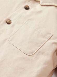 Cozy Pixies 嬰兒男童3入組運動風格圓領t卹,帶前袋,折領休閒襯衫和運動褲 - 彩色 - 查看 4