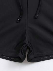 花卉印花綁帶坦克泳衣 - 彩色 - 查看 6