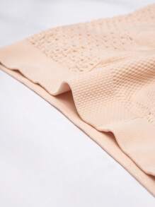 3pcs Solid Hollow Out Boyshorts - Multicolor - View 3