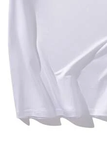 Manfinity RSRT 男士椰子樹和字母圖案T恤 - 白色 - 查看 6