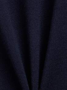 男士1/4拉鍊套頭毛衣