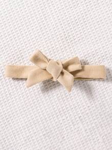 Đứa bé gái Chi tiết về Flap Thắt lưng Áo khoác - Màu Khaki - Xem 3