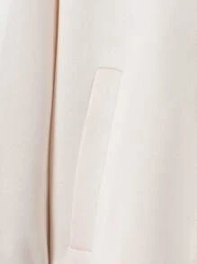 SHEIN 男大童拉鏈開襟夾克&包 - 米色 - 查看 4