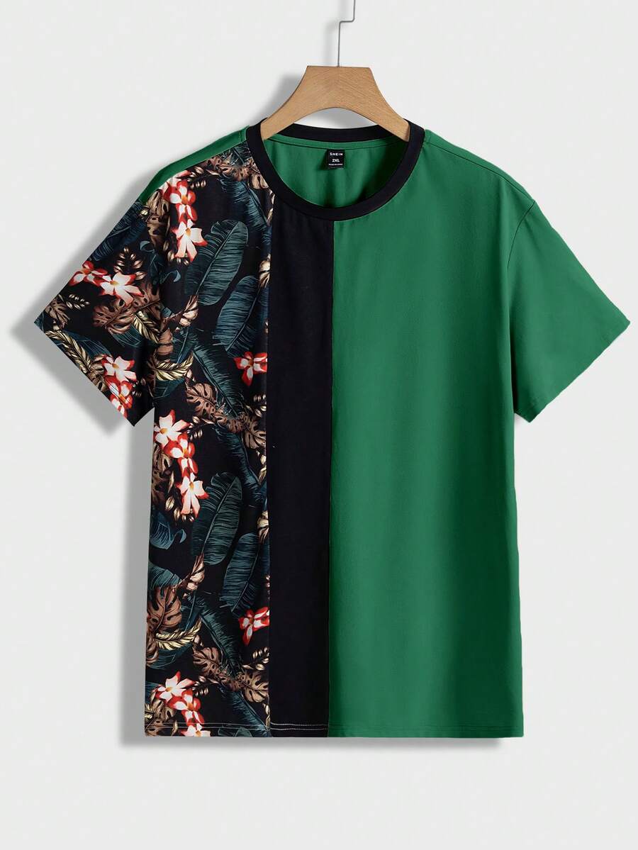 GENTILAND 男士大碼T恤 - 彩色 - 查看 1