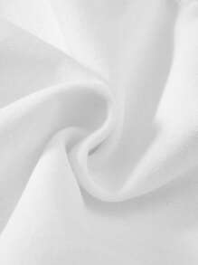 Infant Casual Cartoon Print Long Sleeve Sweatshirt, Suitable For Autumn/Winter - White - View 4