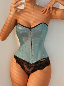 蕾絲拼接內衣套裝