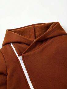 Cozy Pixies Baby Boy Zip Up Hoodie & Sweatpants
