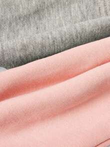 Cozy Pixies 女婴字母图案双色卫衣 - 彩色 - 查看 7