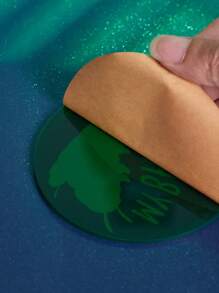 Rick and Morty X SHEIN 4入組卡通圖案杯墊套裝 - 彩色 - 查看 5