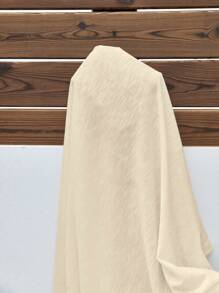 SHEIN Frenchy Plus Solid Pocket Patched Tee - Apricot - View 7