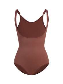 SHAPORA Body fajas unicolor - Óxido marrón - Ver 2