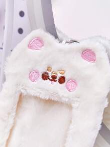 ROMWE Kawaii Mini Card Holder Cute Cartoon Animal Design For ID Card - Multicolor - View 4