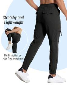 Manfinity Sport Corelite Nam Eo dây rút Túi có nắp Quần thể thao - màu đen - Xem 2