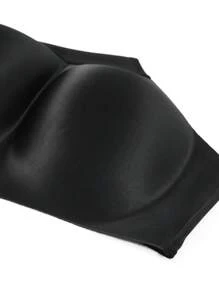 SHAPORA Contrast Mesh Shapewear Panty - Black - View 5