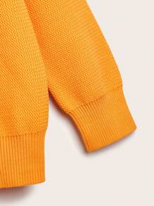 Men Color Block Sweater - Yellow - View 4