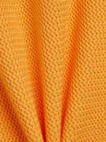 Men Color Block Sweater - Yellow - View 5