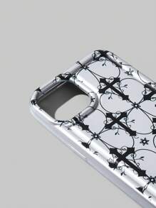 ROMWE Goth 1入組十字紋路TPU手機殼，適用於iPhone - 彩色 - 查看 2