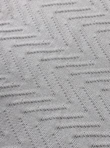 Manfinity Homme Nam Chất rắn Áo cao cổ Áo len - Màu Xám nhạt - Xem 3