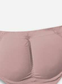 2 条装纯色塑身内裤（带臀垫） - 彩色 - 查看 2