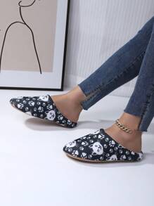 Dép đi trong nhà mũi kín thời trang mùa đông cho nữ, dép đi trong nhà nhẹ và ấm - Nhiều màu - Xem 4