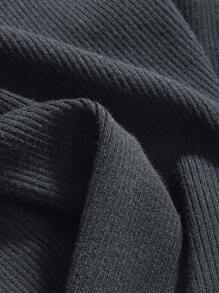 DAZY 女士纯色圆领长袖修身商务休闲套头衫，秋季女装