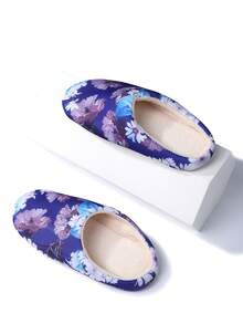 Dép đi trong nhà mũi kín thời trang nữ, dép đi trong nhà nhẹ và ấm áp cho mùa đông - Nhiều màu - Xem 3