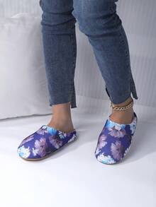 Dép đi trong nhà mũi kín thời trang nữ, dép đi trong nhà nhẹ và ấm áp cho mùa đông - Nhiều màu - Xem 4