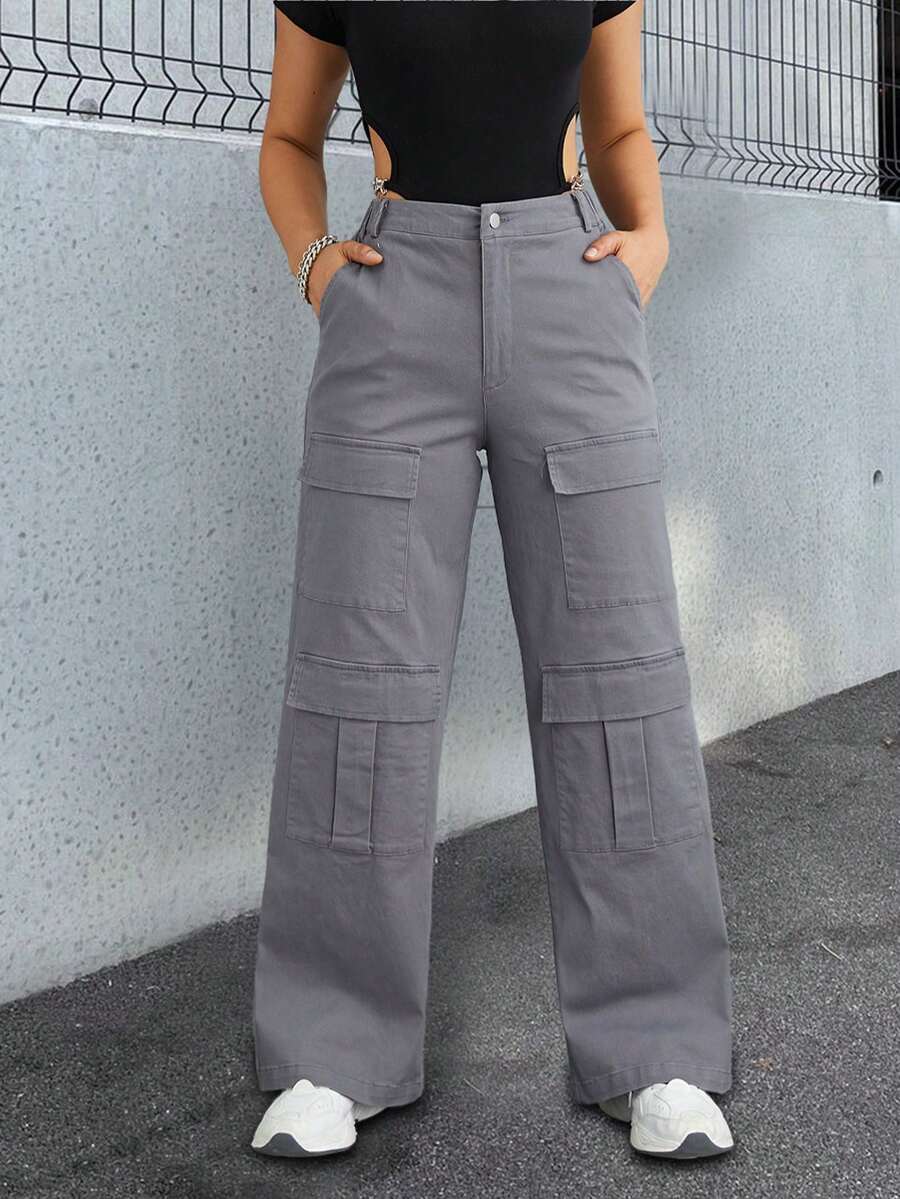 Pantalones de Mujer - Gris - Ver 1