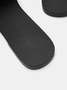 MOTF PREMIUM WOVEN FLAT HORSEBIT SANDALS VACATION SHOES, FOR SUMMER NEW YEAR HOLIDAY, SPRING SHOES SPRING BREAK EASTER FOR CHRISTMAS - Black - View 6