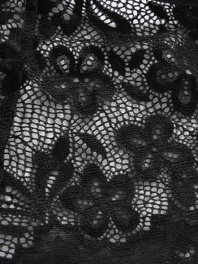 Bloemen Kanten Underwire Garter Corset Lingerie Set 1pair Leg Ring view 4